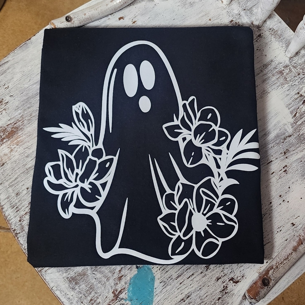 New Gildan Ultra Cotton Short Sleeve Ghost Tee